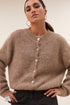 By-Bar Cleo natural cardigan biscuit